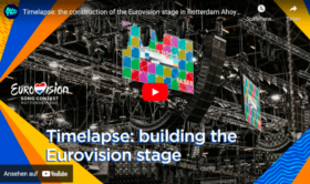 Timelapse: Eurovision Song Contest 2021 in Rotterdam