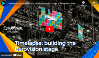 Timelapse: Eurovision Song Contest 2021 in Rotterdam