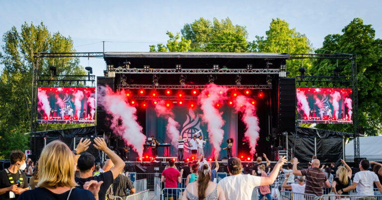 Das Konzert von Culcha Candela war Teil einer Reihe von Open-Air Veranstaltung, die als Ersatz für das abgesagte Monheimer Stadtfest stattfanden.