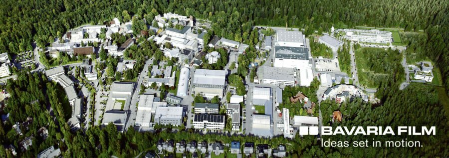 Filmgelände der Bavaria Film GmbH.