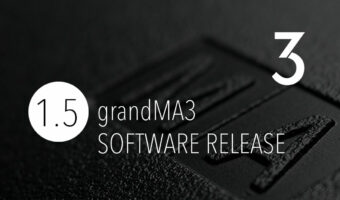 grandMA3 Software Release 1.5. ist online