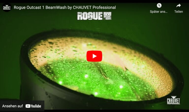 Herstellervideo: Rogue Outcast 1 BeamWash by CHAUVET Professional