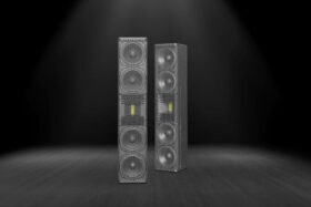 Alcons Audio stellt QRP20 Pro-Ribbon Point Source Säulenlautsprecher vor