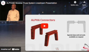 Herstellervideo: ALPHA82 Modular Truss System Präsentation