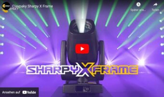 Herstellervideo: Claypaky Sharpy X Frame
