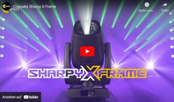 Herstellervideo: Claypaky Sharpy X Frame