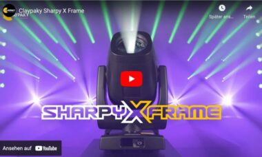 Herstellervideo: Claypaky Sharpy X Frame