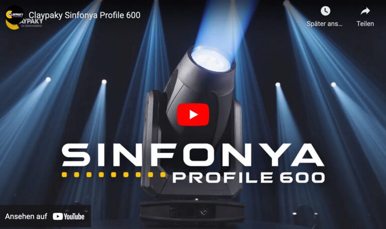 Clay Paky Sinfonya Profile 600