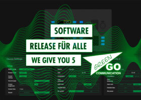 Green-GO Version 5: Neue Funktionen und intuitivere Bedienbarkeit