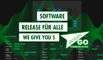 Green-GO Version 5: Neue Funktionen und intuitivere Bedienbarkeit