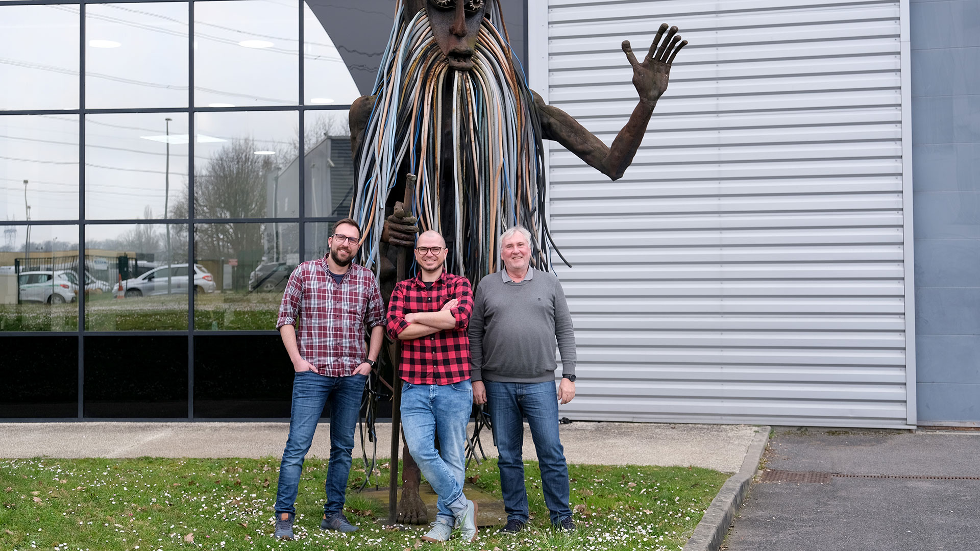 Sebastian Wittrock, Steffen Luuk und Tom Adt (v.l.)