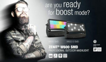 Cameo ZENIT W600 SMD: Neue IP65 LED Outdoor Washlights ab sofort verfügbar