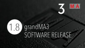 grandMA3 Software Version 1.8 jetzt verfügbar