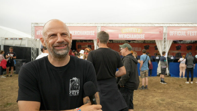 Mario Stramm vom Tourhafen auf dem Highfield Festival 2022.