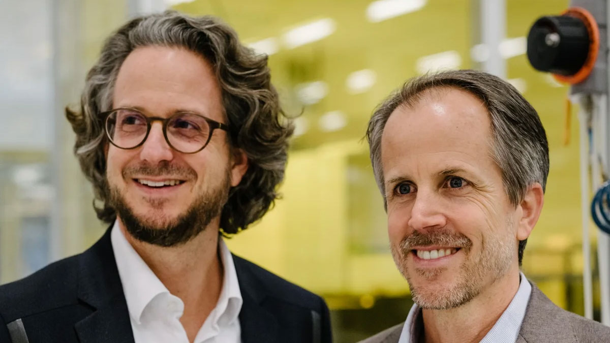 Die beiden Sennheiser Co-CEOs Daniel und Dr. Andreas Sennheiser.