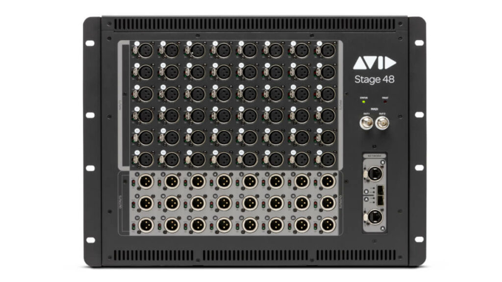 Stage Rack Builder Avid präsentiert neues Stage 48 Rack #mothergrid