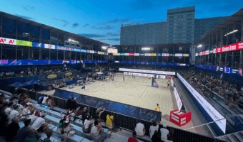 Beachvolleyball mit 21 Millionen PIXERA Pixeln