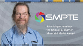 John Meyer erhält Samuel L. Warner Memorial Medal