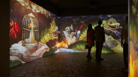 Immersive Erlebniswelt MYTHOS MOZART mit PIXERA
