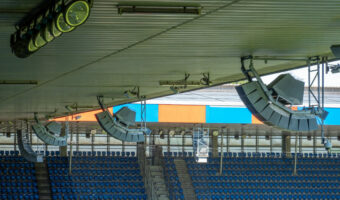 RCF: Stadion-Installation in der Schweiz mit HL Line Arrays