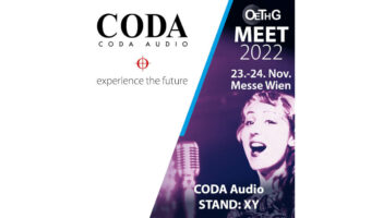 CODA Audio Deutschland auf der MEET in Wien