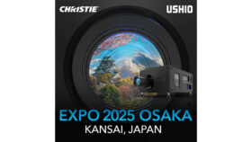 Christie RGB Pure Laserprojektoren auf der Expo 2025 in Japan
