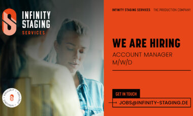 Infinity Staging Services sucht Account Manager (m/w/d)