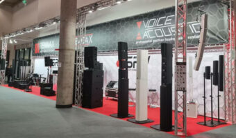 Prolight + Sound 2023: Voice-Acoustic und TENNAX sind dabei