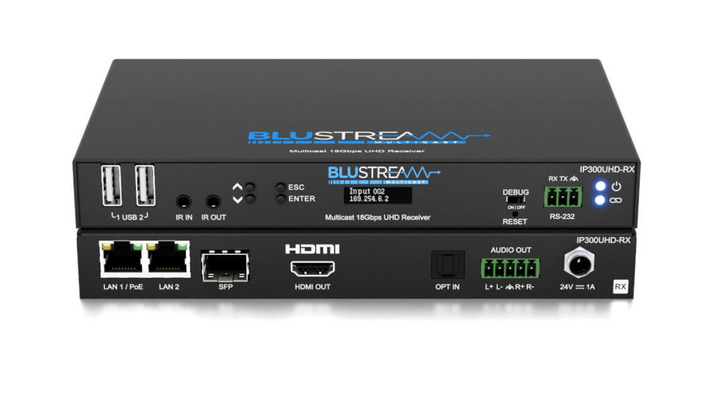 Blustream IP300UHD Video Over IP System #mothergrid