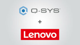 Q-SYS kooperiert mit Lenovo