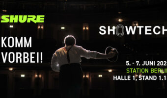 Shure auf der SHOWTECH