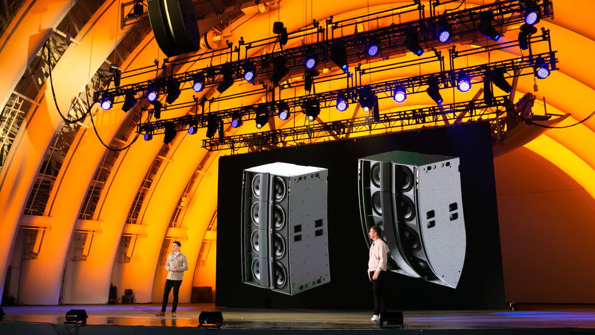 Im Rahmen einer Keynote im Hollywood-Bowl wurde die L-Serie im April 2023 vorgestellt. Foto: © L-Acoustics