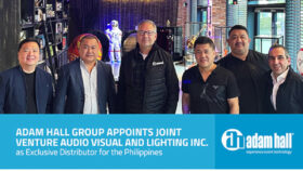 Adam Hall Group: Joint Venture Audio Visual and Lighting Inc. exklusiver Vertriebspartner für die Philippinen