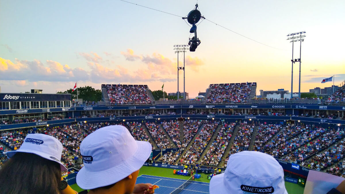 Birds Camera Solutions Seilkamerasysteme bei den ATP Masters 1000 Matches 