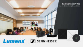 Lumens setzt das TeamConnect Ceiling Medium von Sennheiser ein