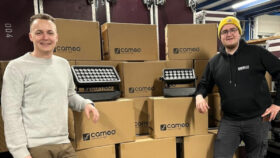 Groh-P.A. investiert in Outdoor Washlights von Cameo