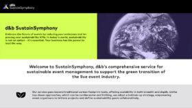 d&b group präsentiert SustainSymphony