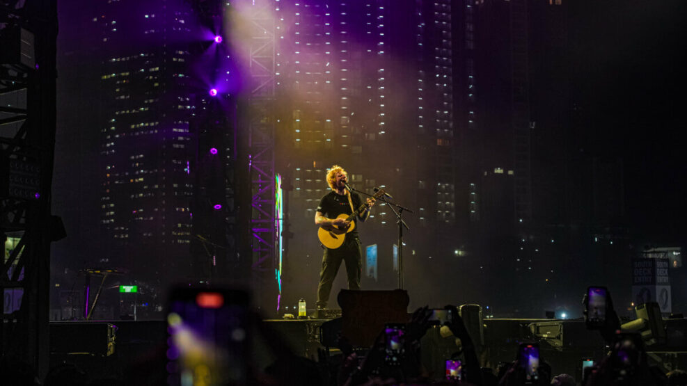 Ed Sheeran weiter auf Welttournee mit Meyer Sound