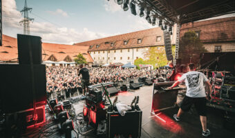 CODA Audio beim Wasserschloss Klaffenbach-Open Air