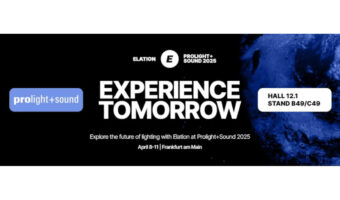 „Experience Tomorrow“: ELATION auf der Prolight + Sound