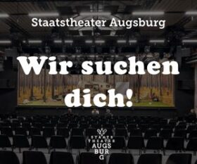 Staatstheater Augsburg sucht Tontechniker:in (m/w/d)