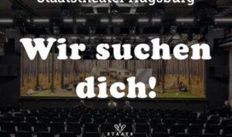 Staatstheater Augsburg sucht Tontechniker:in (m/w/d)
