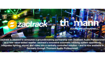 zactrack verstärkt Präsenz in Deutschland mit Thomann Audio Professionell