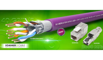 Sommer cable: CAT.8.2 Netzwerkkabel SC-Mercator 40Gbit/s 2000 MHz