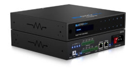 Blustream DA1414: Dante Signalrouting ohne Dante Controller