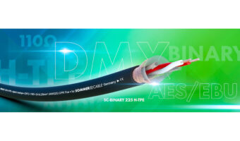 Sommer cable: SC-BINARY 225 – hochflexibles AES/EBU- & DMX-Kabel