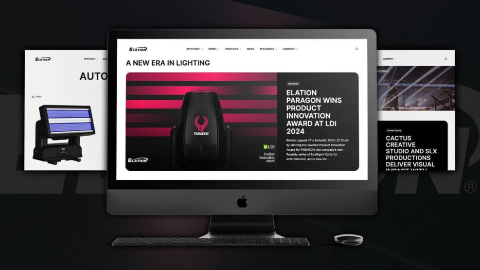 Elation launcht neue Website
