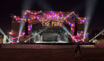 Robe unterwegs auf der Park Stage beim Glastonbury Festival 2025