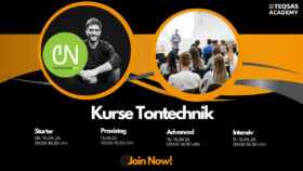 TEQSAS: Neue Tontechnik-Kurse im September