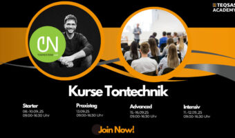 TEQSAS: Neue Tontechnik-Kurse im September